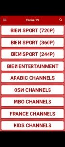 تحميل ياسين TV مهكر Yacine TV APK 2025 اخر اصدار 2