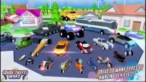تحميل dude theft wars مهكرة APK.2025 مدينة المتخلفين اخر اصدار 6