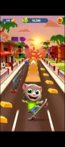 تحميل ملاحقة توم المتكلم للذهب مهكرة Talking Tom Gold Run.APK.2025 اخر اصدار 7