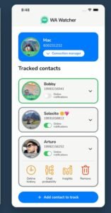 تحميل WA Watcher مهكر  APK.2025 تطبيق مراقبة ارقام واتساب اخر اصدار 1