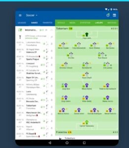 تحميل سوفا سكور مهكر SofaScore.APK.2025 اخر اصدار 2