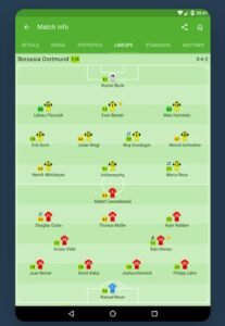 تحميل سوفا سكور مهكر SofaScore.APK.2025 اخر اصدار 3