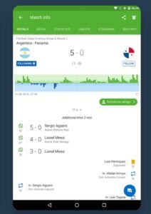 تحميل سوفا سكور مهكر SofaScore.APK.2025 اخر اصدار 4