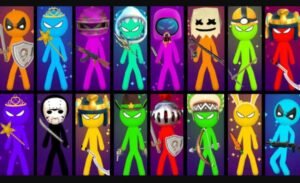 تحميل Stickman Party مهكرة APK.2025 ستيك مان بارتي اخر اصدار 2