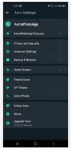 تحميل واتساب ايرو WhatsApp Aero.APK.2025 اخر اصدار 7