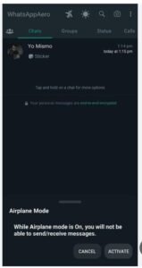 تحميل واتساب ايرو WhatsApp Aero.APK.2025 اخر اصدار 6