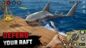 تحميل Raft Survival مهكرة APK.2025 بقاء الطوافة اخر اصدار 3