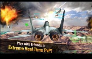 تحميل ACE Fighter مهكرة APK.2025 معارك الطائرات اخر اصدار 1