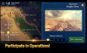 تحميل ACE Fighter مهكرة APK.2025 معارك الطائرات اخر اصدار 5