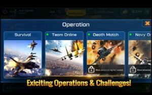 تحميل ACE Fighter مهكرة APK.2025 معارك الطائرات اخر اصدار 7