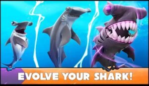 تحميل Hungry Shark Evolution مهكرة APK.2025 القرش الجائع اخر اصدار 4