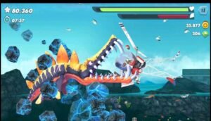 تحميل Hungry Shark Evolution مهكرة APK.2025 القرش الجائع اخر اصدار 6