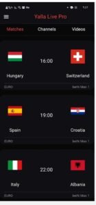 تحميل Yalla Live Pro مهكر APK.2025 يلا لايف اخر اصدار 2