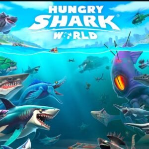 تحميل لعبة Hungry Shark World مهكرة APK.2025 هانجري شارك اخر اصدار 2