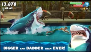 تحميل لعبة Hungry Shark World مهكرة APK.2025 هانجري شارك اخر اصدار 3