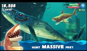 تحميل لعبة Hungry Shark World مهكرة APK.2025 هانجري شارك اخر اصدار 7