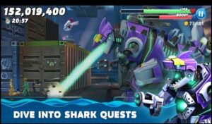 تحميل لعبة Hungry Shark World مهكرة APK.2025 هانجري شارك اخر اصدار 8
