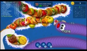 تحميل لعبة Worms Zone.io مهكرة APK.2025 الدودة الجائعة اخر اصدار 5