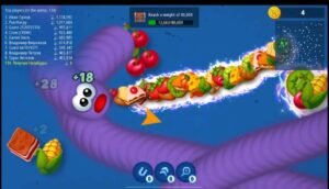 تحميل لعبة Worms Zone.io مهكرة APK.2025 الدودة الجائعة اخر اصدار 3