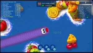 تحميل لعبة Worms Zone.io مهكرة APK.2025 الدودة الجائعة اخر اصدار 2