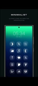 تحميل تطبيق Glassify Icon Pack مهكر APK.2025 جلاسيفاي اخر اصدار 5