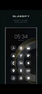 تحميل تطبيق Glassify Icon Pack مهكر APK.2025 جلاسيفاي اخر اصدار 8