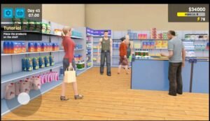 تحميل لعبة محاكي مدير السوبرماركت مهكرة Manage Supermarket Simulator.APK.2025 اخر اصدار 8
