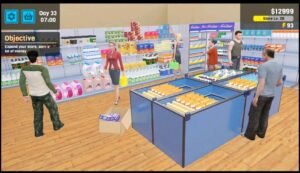تحميل لعبة محاكي مدير السوبرماركت مهكرة Manage Supermarket Simulator.APK.2025 اخر اصدار 7