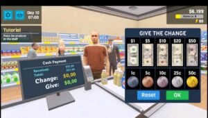 تحميل لعبة محاكي مدير السوبرماركت مهكرة Manage Supermarket Simulator.APK.2025 اخر اصدار 3