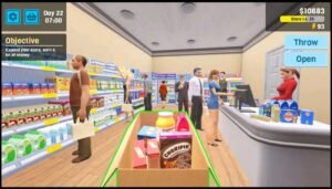 تحميل لعبة محاكي مدير السوبرماركت مهكرة Manage Supermarket Simulator.APK.2025 اخر اصدار 1