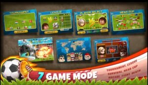 تحميل لعبة Head Soccer مهكرة APK.2025 هيد سكور اخر اصدار 4