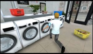 تحميل لعبة Laundry Store Simulator مهكرة APK.2025 محاكي متجر الغسيل اخر اصدار 4