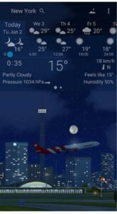 تحميل تطبيق YoWindow Weather Unlimited مهكر APK.2025 الطقس اخر اصدار 5