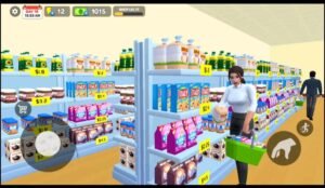 تحميل لعبة محل بقالة سوبر ماركت مهكرة Supermarket Store 3D Simulator.APK.2025 اخر اصدار 6