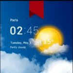 تطبيق Transparent clock weather Pro مهكر