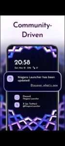 تحميل تطبيق Niagara Launcher مهكر APK.2025 شاشة الرئيسية اخر اصدار 1